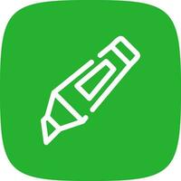 Textmarker kreatives Icon-Design vektor