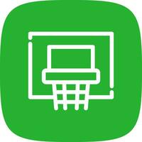 Basketball kreatives Icon-Design vektor