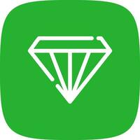 Diamant kreatives Icon-Design vektor