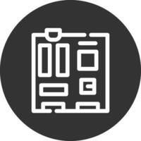 Motherboard kreatives Icon-Design vektor