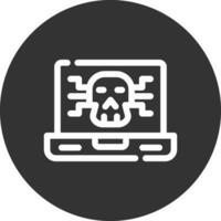 Kreatives Icon-Design für Malware vektor