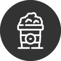 Popcorn kreatives Icon-Design vektor