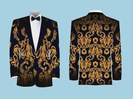 dekorative Blazer-Designs vektor