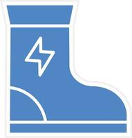 Elektriker Stiefel Vektor Symbol