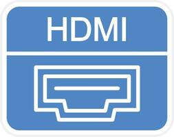 hdmi Hafen Vektor Symbol