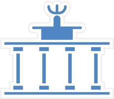 Brandenburg Tor Vektor Symbol