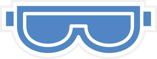 Ski Brille Vektor Symbol