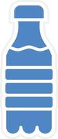 vatten flaska vektor ikon