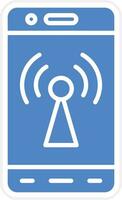 Handy, Mobiltelefon Hotspot Vektor Symbol