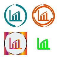 Statistik-Vektorsymbol vektor