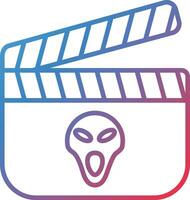 Grusel Film Vektor Symbol