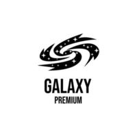 galaxie logo icon design illustration vektor