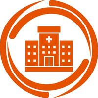 Krankenhaus-Vektor-Symbol vektor