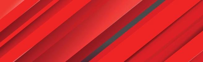 volumetrische Linien auf rotem Hintergrund - Panoramavektorhintergrund vektor