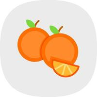 orangefarbenes Vektor-Icon-Design vektor