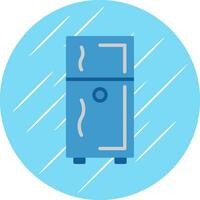 Kühlschrank-Vektor-Icon-Design vektor