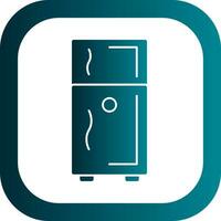 Kühlschrank-Vektor-Icon-Design vektor