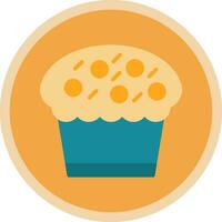 Kuchen-Vektor-Icon-Design vektor