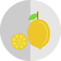 Zitronen-Vektor-Icon-Design vektor