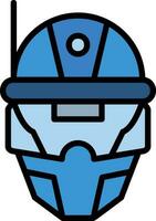 Cyberspace Helm Vektor Symbol Design