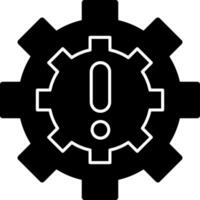 betriebsbereit Störung Vektor Symbol Design