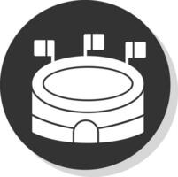 Stadion-Vektor-Icon-Design vektor