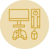 Gaming-Vektor-Icon-Design vektor