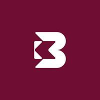 Initiale b Logo. modern Brief b Buch Logo. Bildung b Logo vektor