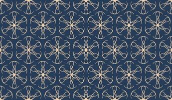 abstrakt lyx elegant persika och stål blå blommig sömlös mönster vektor