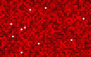 ljus röd vektor mall med kristaller, rektanglar.