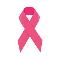 bröst cancer medvetenhet rosa band kvinnor bröst cancer medvetenhet dag Stöd cancer band design vektor