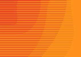 dynamisch Linie geometrisch Abdeckungen Satz. Orange Hintergrund minimalistisch Entwürfe. vektor