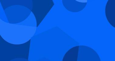 Blau geometrisch Hintergrund zum Design Vorlage vektor