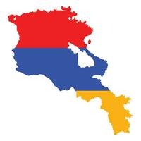 Armenien Karte Symbol Vektor Illustration Design