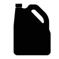 Motor- Öl Flasche Symbol Vektor