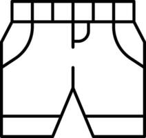 Boxer Hose Symbol zum herunterladen vektor