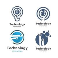 Technologie Logo Bilder Illustration vektor