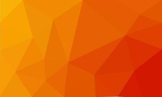 vibrerande orange abstrakt geometrisk mönster med låg polygon textur. tapet triangulering bakgrund. vektor illustration för webb, digital, flygblad, idéer, kreativ, omslag, baner