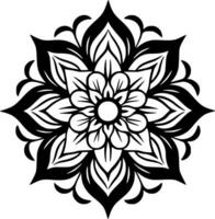 Mandala - - hoch Qualität Vektor Logo - - Vektor Illustration Ideal zum T-Shirt Grafik