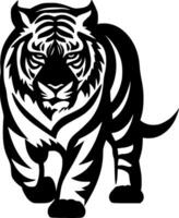 Tiger, minimalistisch und einfach Silhouette - - Vektor Illustration