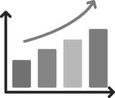 tillväxt vektor ikon