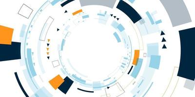 abstraktes Hintergrundgeschäft mit Dynamik. Technologienetzwerk vektor