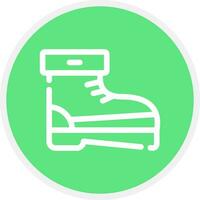 Stiefel kreatives Icon-Design vektor