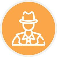 Spionage kreatives Icon-Design vektor