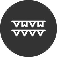 Wimpel kreatives Icon-Design vektor