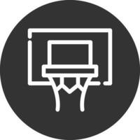 Basketball kreatives Icon-Design vektor