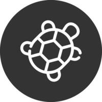 Schildkröte kreatives Icon-Design vektor