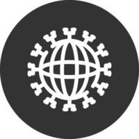 kreatives Icon-Design für globale Netzwerke vektor