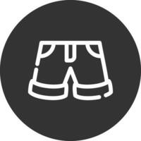 Shorts kreatives Icon-Design vektor