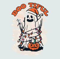 komisch Halloween T-Shirt Design ,lustig Halloween Geist T-Shirt Design ,Halloween T-Shirt Design vektor